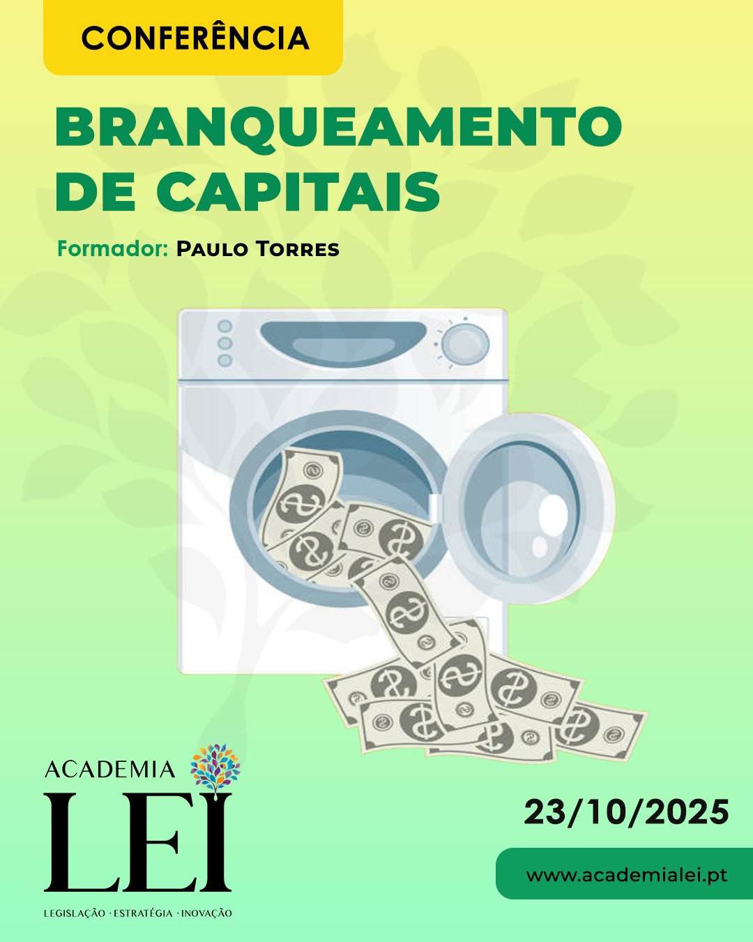 Conferência - Branqueamento de Capitais