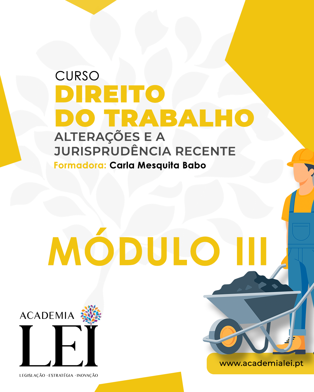 Curso Direito do Trabalho - Mód. III